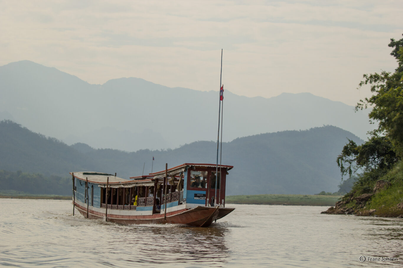 Gliding down the Mekong